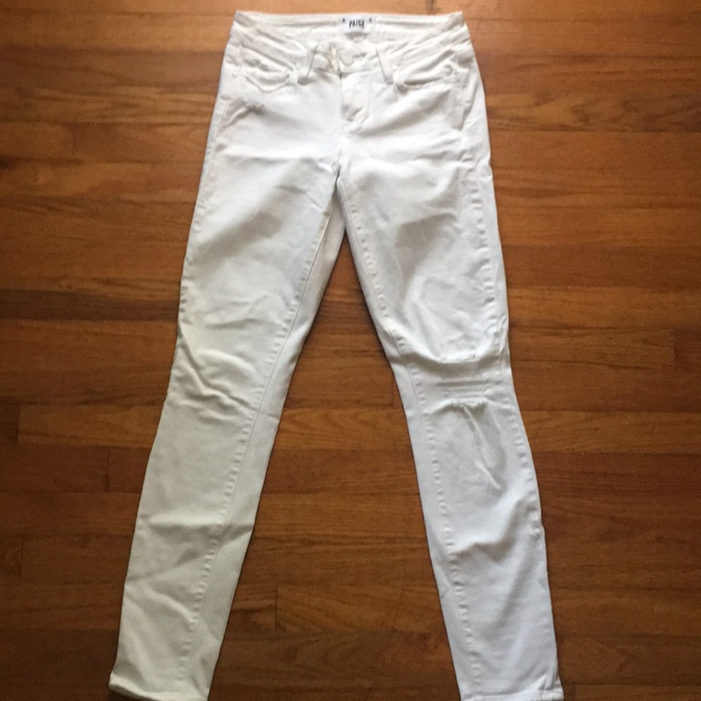PAIGE white jeans